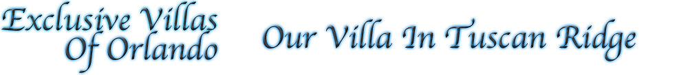 Exclusive Villa In Orlando Florida Logo